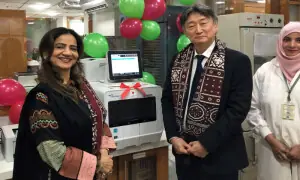 Japan provides advanced medical equipment to Karachi foundation