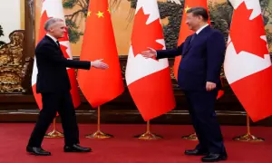 Canada, China set for &lsquo;historic&rsquo; gains from new partnership, Carney says
