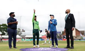 انڈر 19 ورلڈ کپ: پاکستان کا انگلینڈ کے خلاف ٹاس جیت کر فیلڈنگ کا فیصلہ