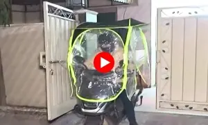 سردی، بارش اور جُگاڑو بائیکرز