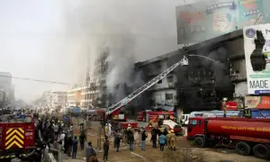 Iran, France and UK express condolences over Gul Plaza fire