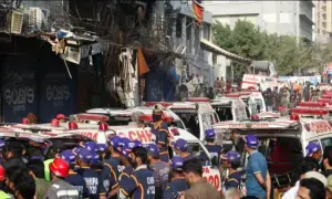 Gul Plaza fire: Death toll rises to 24, dozens still missing