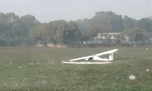 Indian Air Force training plane crashes