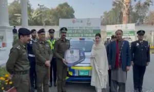 Maryam launches Pakistan&rsquo;s first green policing unit