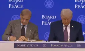 Pakistan signed draft of Board of Peace at Davos