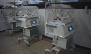 Five babies born to a couple in Swabi