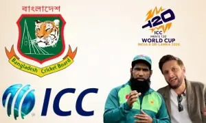 بنگلادیش کا مؤقف تسلیم نہ کرنے پر شاہد آفریدی اور محمد یوسف کی آئی سی سی پر تنقید