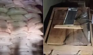 &rsquo;بھارتی یومِ جمہوریہ پر تباہی کے لیے رکھا گیا&lsquo; 10 ہزار کلو بارودی مواد برآمد