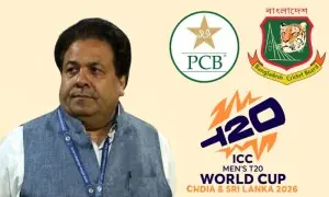 ٹی 20 ورلڈ کپ: پاکستان بنگلہ دیش کو اکسا رہا ہے، نائب صدر بی سی سی آئی کا الزام