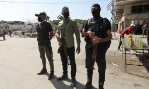 حماس کی اپنی پولیس کو نئی امریکی انتظامیہ میں شامل کرنے کی کوشش