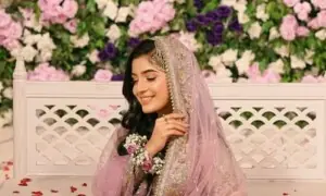 لائبہ خان کی نکاح اور دعائے خیر کی تصاویر وائرل