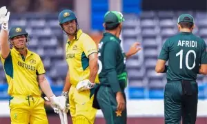 ٹی20 سیریز: 17 رکنی آسٹریلوی اسکواڈ لاہور پہنچ گیا