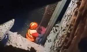 Woman dies after falling into open sewer near Data Darbar