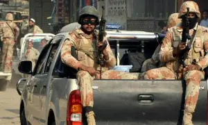 Pakistan Rangers arrest two suspects in Karachi operations
