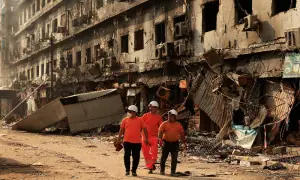 Police hold Gul Plaza management responsible for fire tragedy