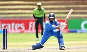 انڈر 19 ورلڈ کپ: بھارت کا پاکستان کو جیت کے لیے 253 رنز کا ہدف