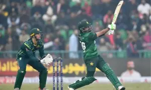 تیسرے ٹی 20 میں پاکستان کا آسٹریلیا کو جیت کے لیے رنز 208 کا ہدف تیسرے ٹی 20 میں پاکستان کا آسٹریلیا کو جیت کے لیے رنز 208 کا ہدف