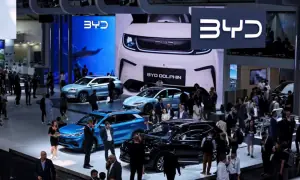 China’s BYD vehicle sales fall for fifth month in a row China’s BYD vehicle sales fall for fifth month in a row