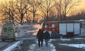 یوکرین میں مزدوروں کی بس پر روسی ڈرون حملہ، 15 کان کن ہلاک