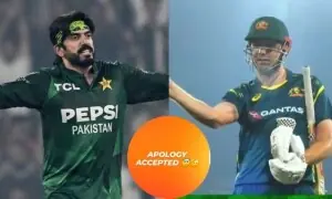 آسٹریلین کرکٹر کیمرون گرین نے عثمان طارق سے معافی مانگ لی