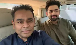 &rsquo;والد ہمیشہ مجھے ڈانٹتے ہیں&lsquo;: اے آر رحمان کے بیٹے کا انکشاف