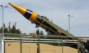 ایران کا طویل فاصلے تک مار کرنے والے بیلسٹک میزائل &rsquo;خرمشہر فور&lsquo; کا کامیاب تجربہ