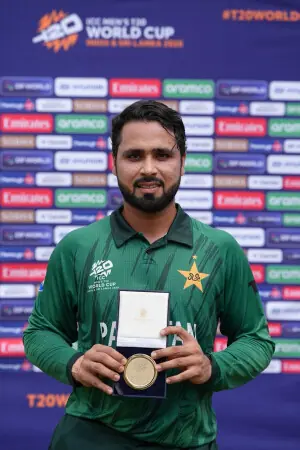 Faheem Ashraf steers Pakistan to three-wicket win over Netherlands