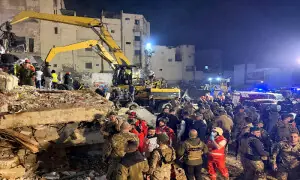 Building collapse in Lebanon kills at least six people