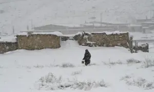 Rain and snow hit Balochistan as westerly winds sweep province