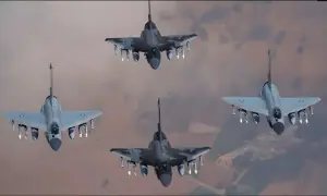 پاک فضائیہ کی مشق &rsquo;گولڈن ایگل&lsquo; کامیابی کے ساتھ اختتام پذیر