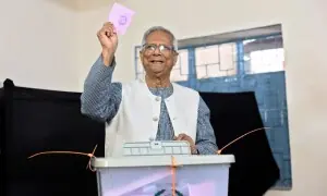 جین زی انقلاب کے بعد بنگلہ دیش میں پہلے عام انتخابات کے لیے پولنگ