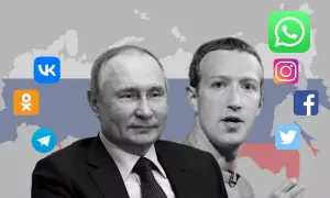 روس ملک میں واٹس ایپ کو بلاک کرنے کی کوشش کر رہا ہے: میٹا کا الزام