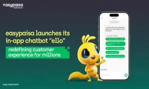 easypaisa rolls out AI chatbot &lsquo;ello&rsquo; to boost in-app customer support