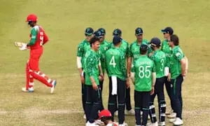 Ireland post tournament&rsquo;s highest total in 96-run rout of Oman