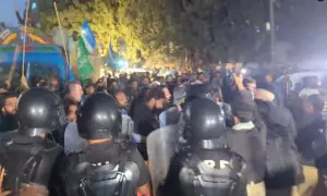 JI protest in Karachi turns violent near Sindh Assembly