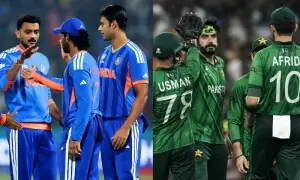 پاک بھارت ٹاکرا: موسم اور ہینڈ شیک پر سوالات برقرار