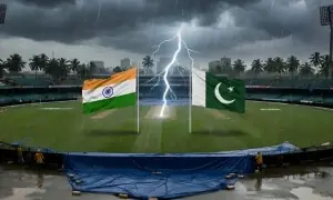 پاک بھارت میچ میں بارش کا خطرہ ٹل گیا، بادل برس گئے تو کیا ہوگا؟