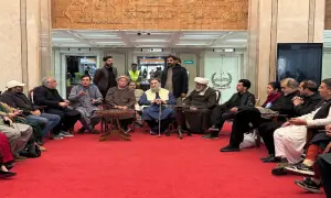 Opposition sit-in inside parliament enters fourth day