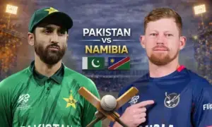 Pakistan face Namibia in must-win clash as rain threat looms in Colombo