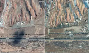 Satellite images show Iran repairing and fortifying sites amid US tensions