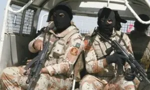 کراچی: گلستانِ جوہر میں رینجرز کی کارروائی، انتہائی مطلوب دہشتگرد گرفتار