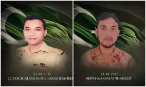 Lieutenant colonel, sepoy martyred in foiled suicide attack in Bannu