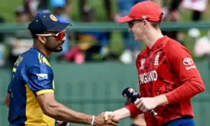 England set Sri Lanka 147-run target in T20 world cup super 8 clash