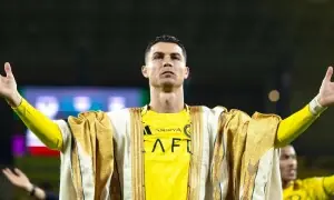 رونالڈو کا 500 گول مکمل کرنے پر انوکھے سعودی انداز میں جشن