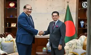 ڈھاکا: پاکستان کا بنگلادیش کی نئی حکومت سے پہلا سفارتی رابطہ