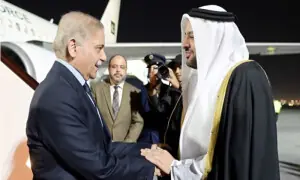 PM Shehbaz arrives in Qatar on two-day official visit