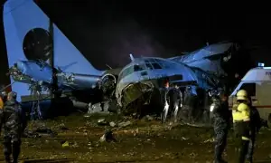 بولیویا میں فوجی طیارہ گر کر تباہ، 15 افراد ہلاک