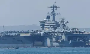 Iran fires 4 ballistic missiles at USS carrier Abraham Lincoln Iran fires 4 ballistic missiles at USS carrier Abraham Lincoln