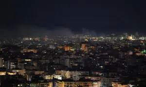 Israel strikes Beirut after Hezbollah missile and drone attack