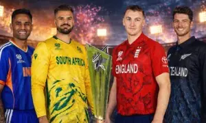 ٹی 20 ورلڈ کپ: سیمی فائنلز لائن اپ مکمل، مقابلے کب اور کہاں کھیلے جائیں گے؟